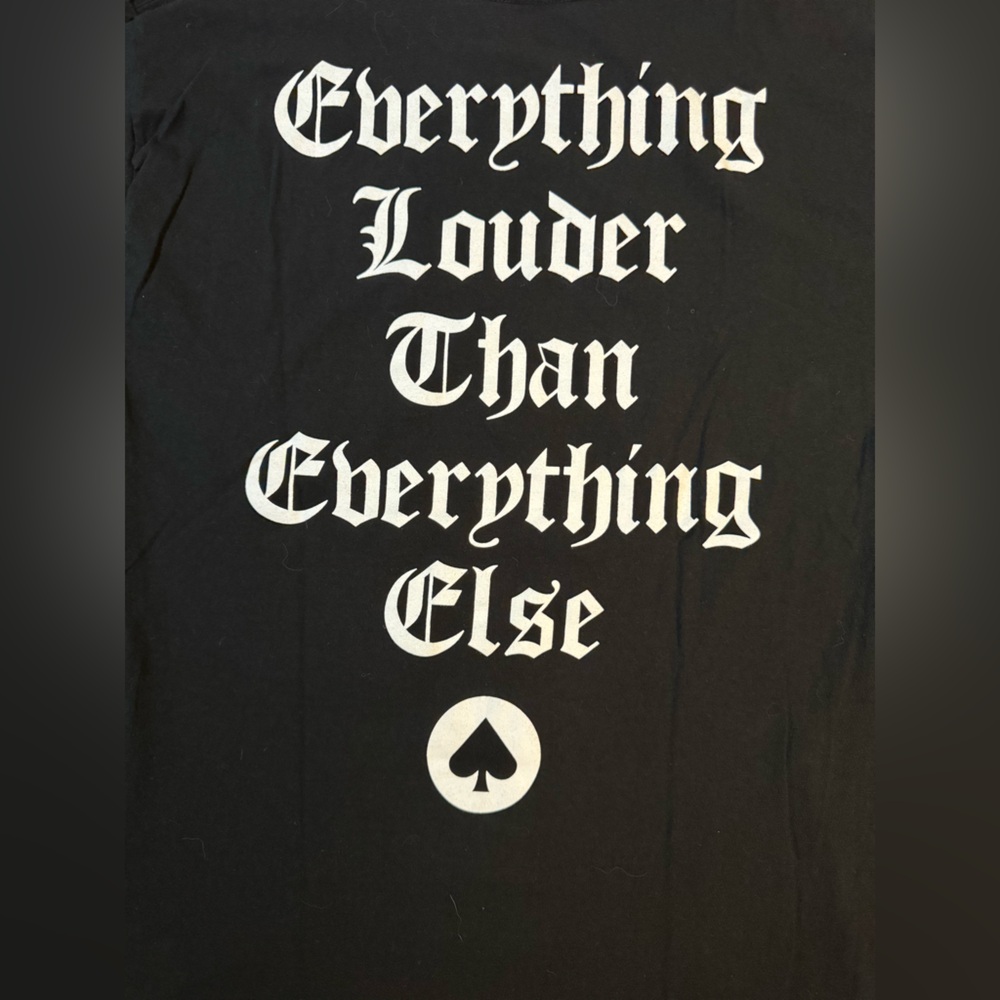 Motörhead England Tshirt Louder Than Everything Else Black Size L SHIPS FAST - Picture 5 of 6